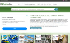 website tradefairdates